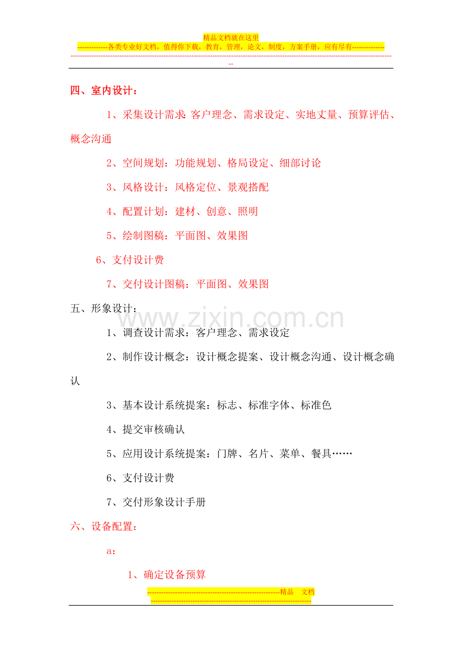 餐饮酒店筹备流程.doc_第2页