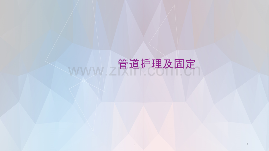 管道护理及固定.ppt_第1页