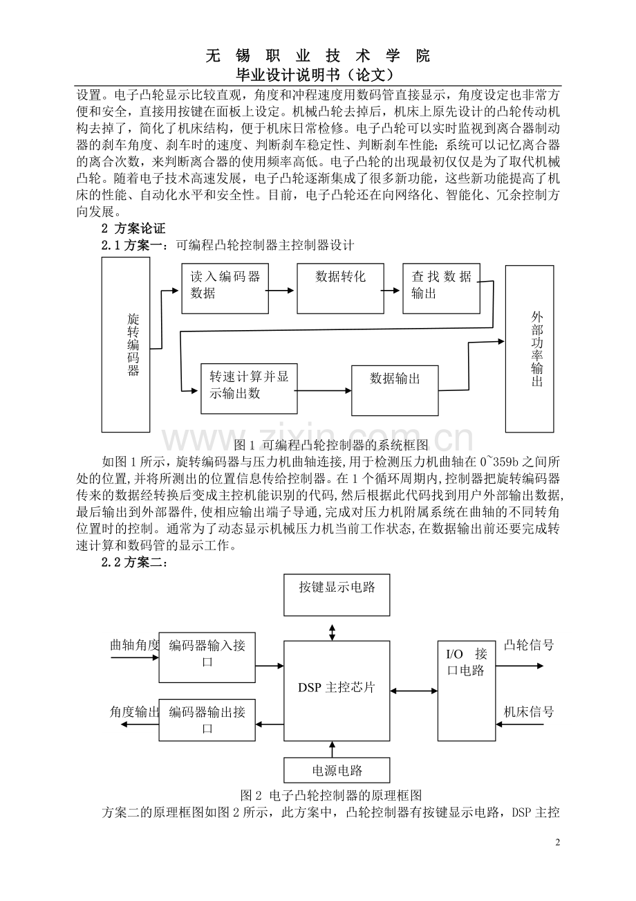 一种压力机用凸轮控制器电控系统设计-学位论文.doc_第2页