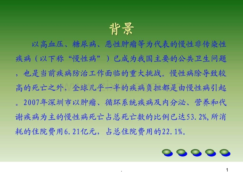 慢性病危险因素及健康生活方式调查方案ppt课件.ppt_第1页
