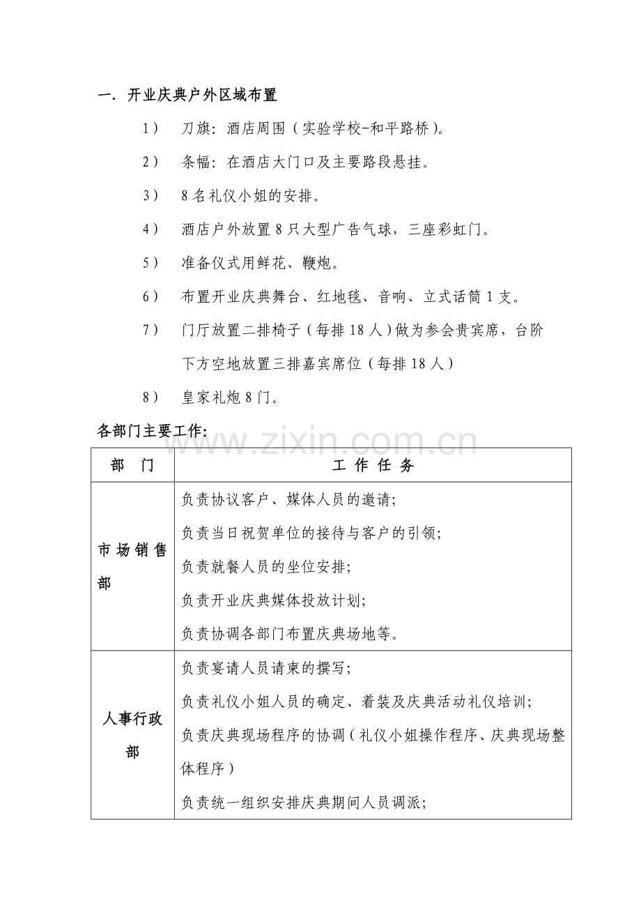 星级酒店开业庆典布置.doc_第1页