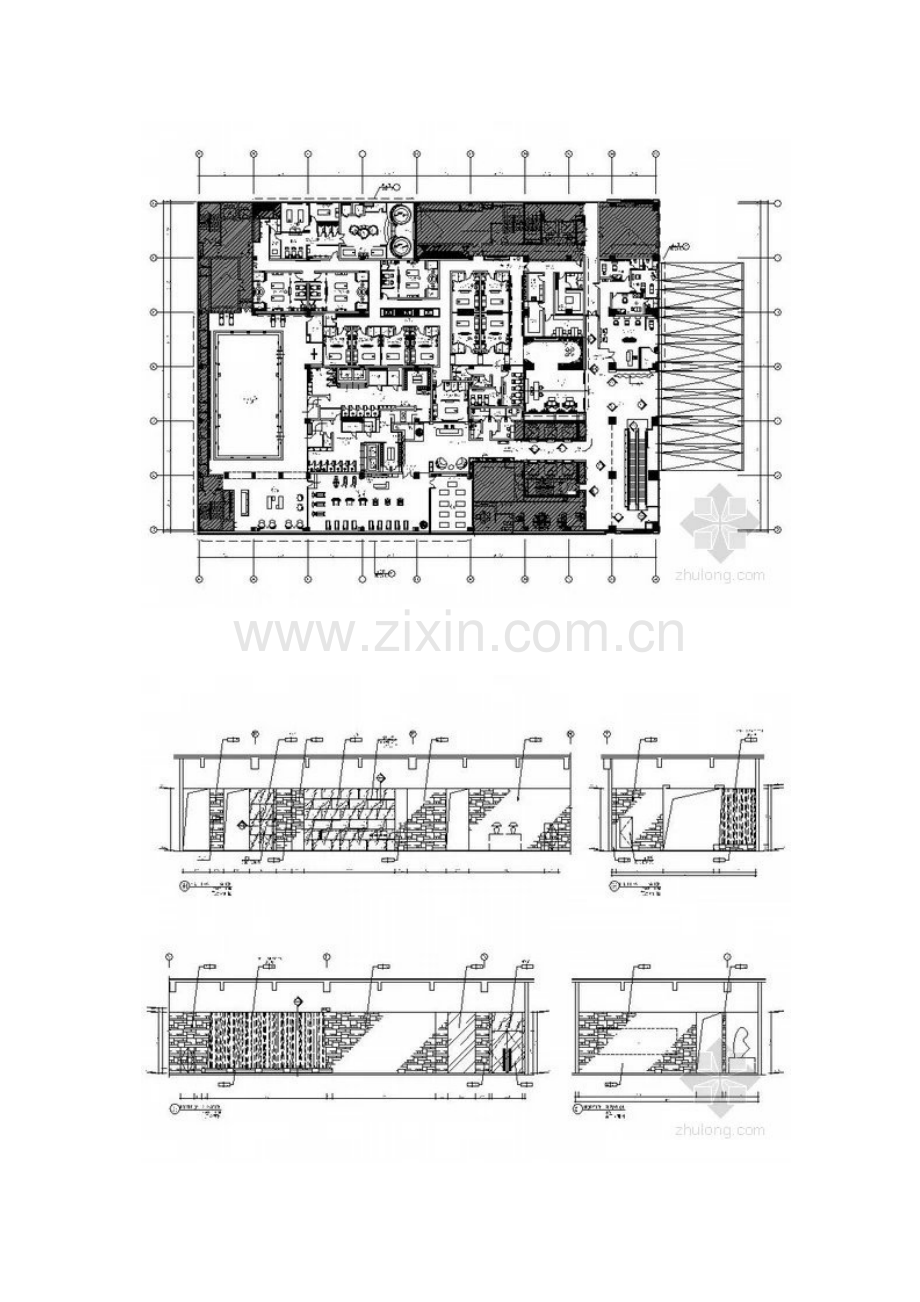 [青岛]中央商务区法国著名品牌现代五星级酒店室内装修施工图(含效果及实景).docx_第2页