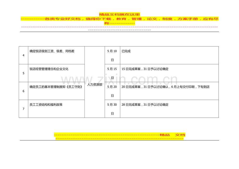 酒店软件建设倒计时计划控制表.doc_第2页