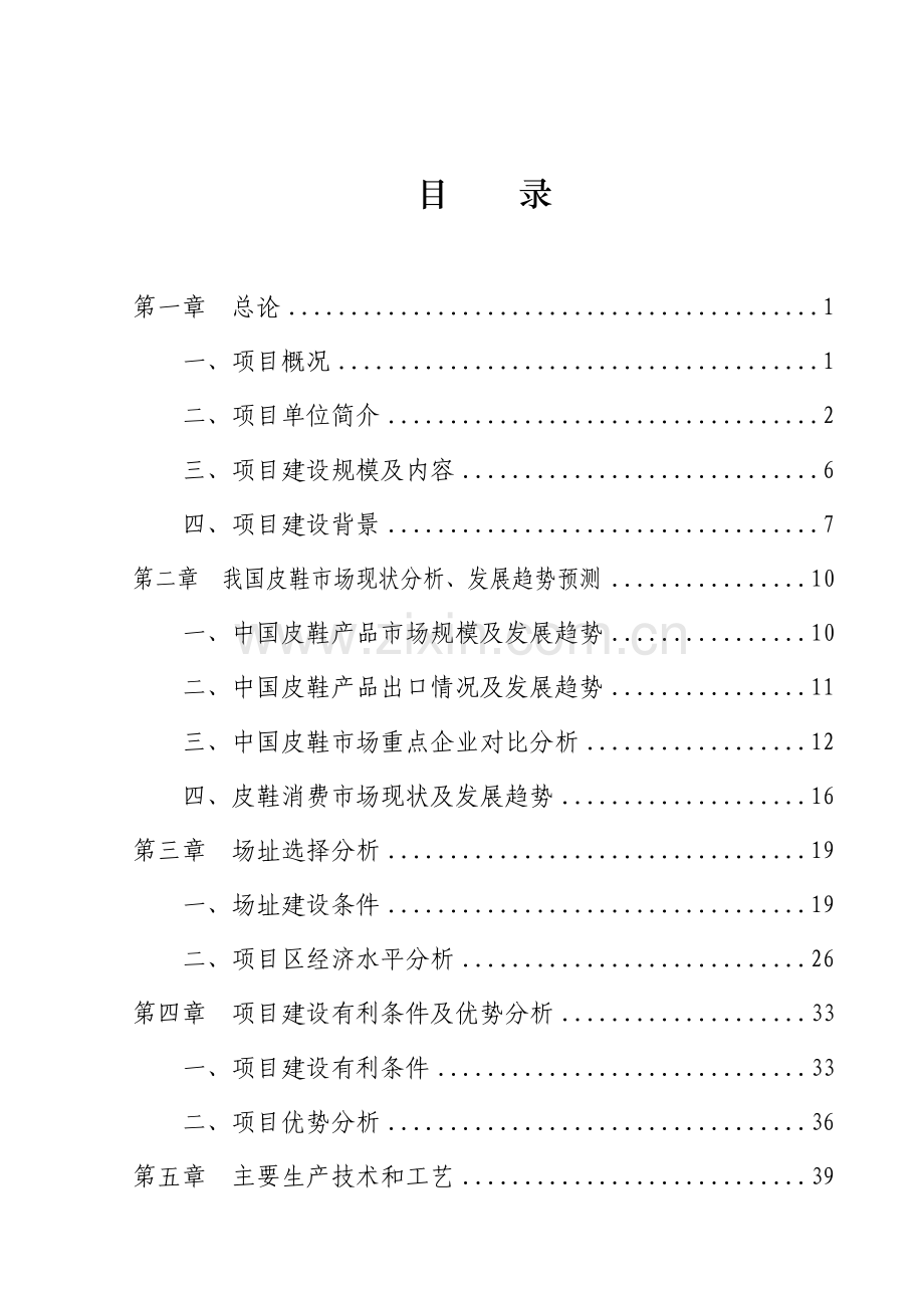 年产200万双皮质鞋生产线申请立项可行性研究报告.doc_第2页