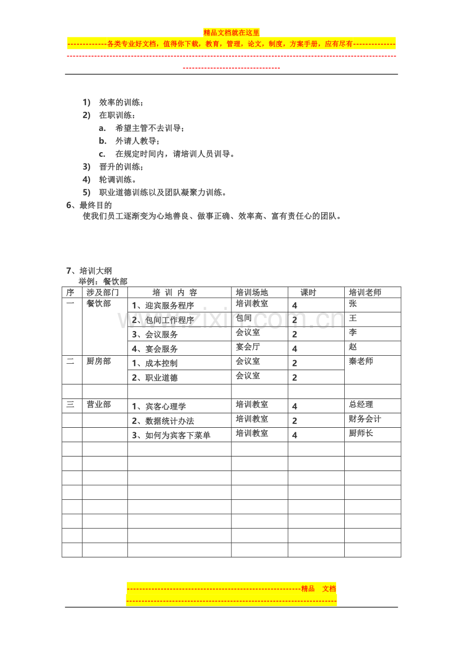 酒店中层管理人员对新员工的培训.doc_第2页
