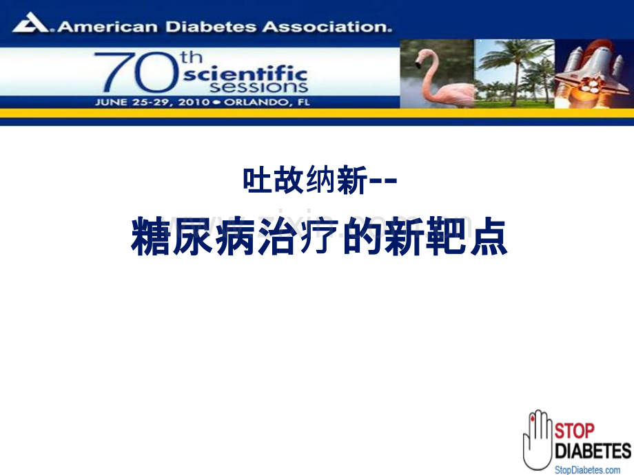 吐故纳新--糖尿病治疗的新靶点ppt课件.ppt_第1页