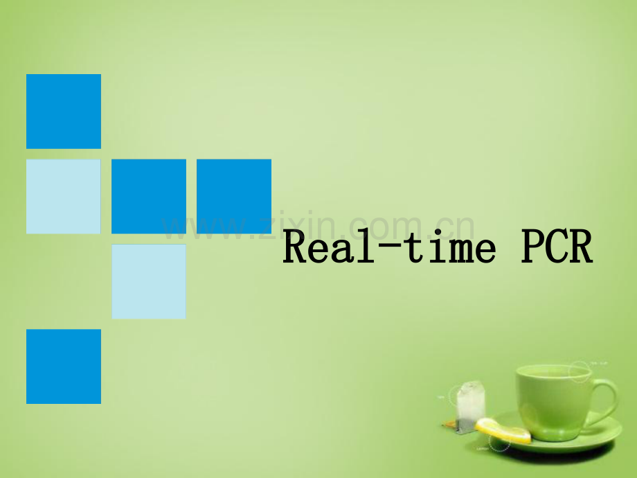 Real-time-PCR及产品介绍.ppt_第1页