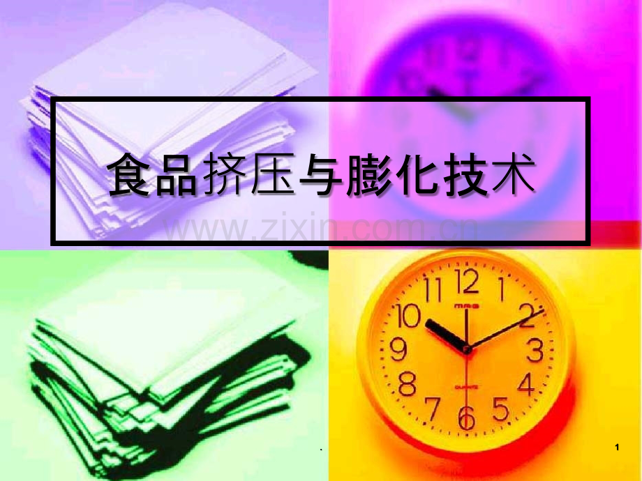 食品挤压与膨化技术ppt课件.ppt_第1页