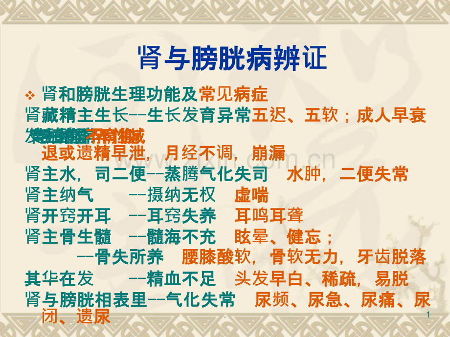 肾与膀胱病辨证.ppt_第1页