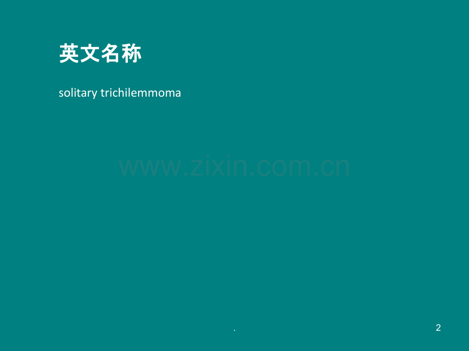 单发性毛鞘瘤ppt课件.ppt_第2页