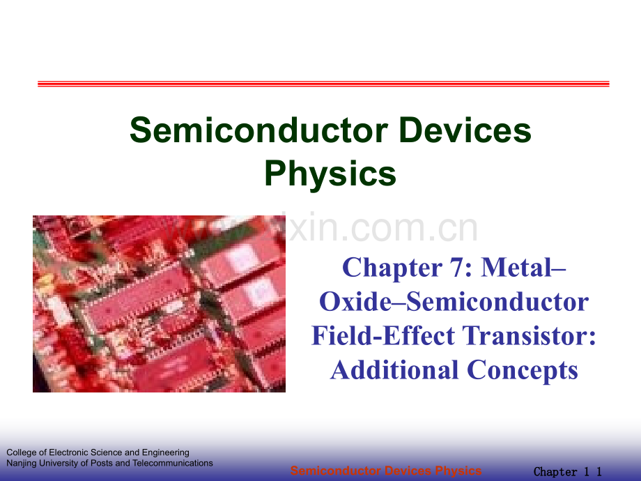 Chapter-7-Metal–Oxide–Semiconductor-Field-Effect-Transistor-Additional-Concepts.ppt_第1页