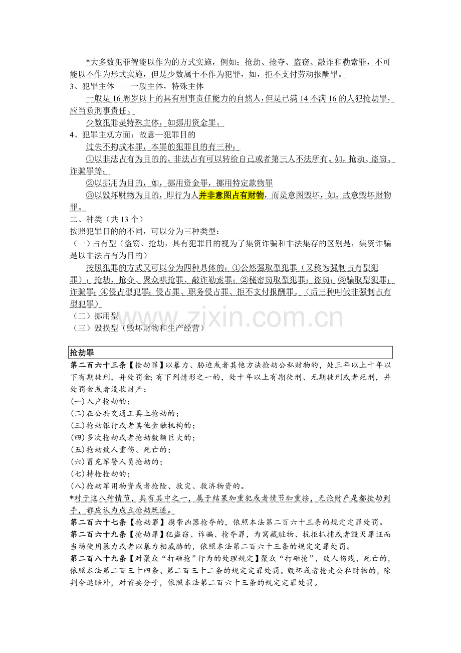 侵犯财产罪1-(PPT+教材整理版).doc_第2页