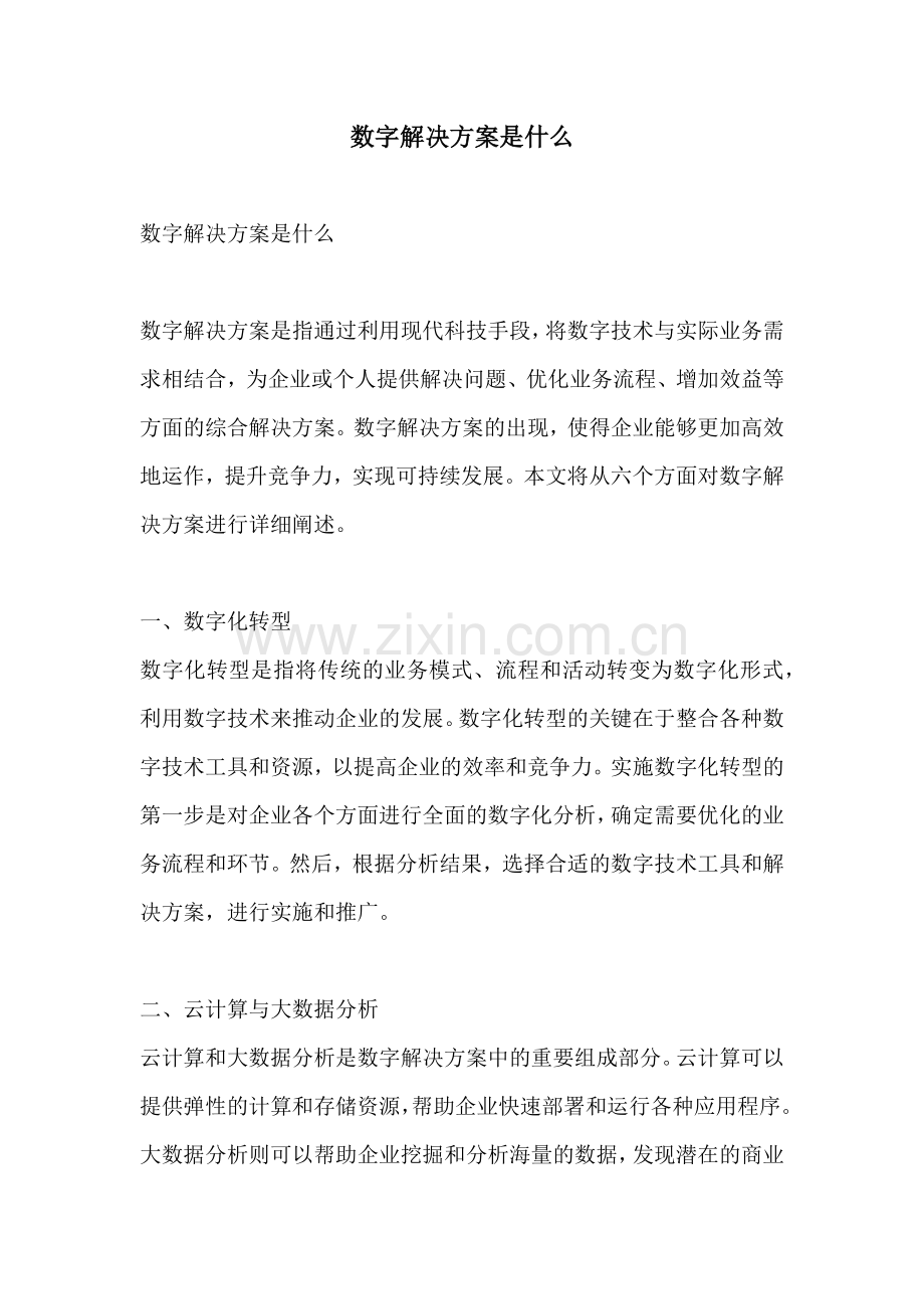 数字解决方案是什么.docx_第1页
