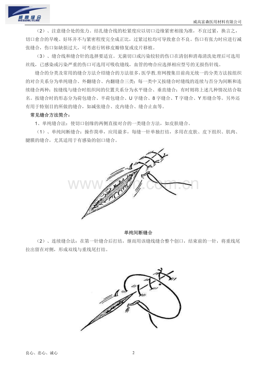 外科缝合与打结(图解).doc_第2页