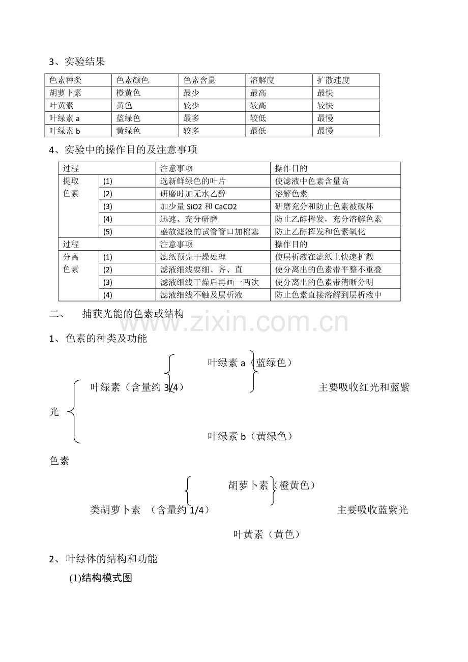 光合作用知识点.pdf_第2页