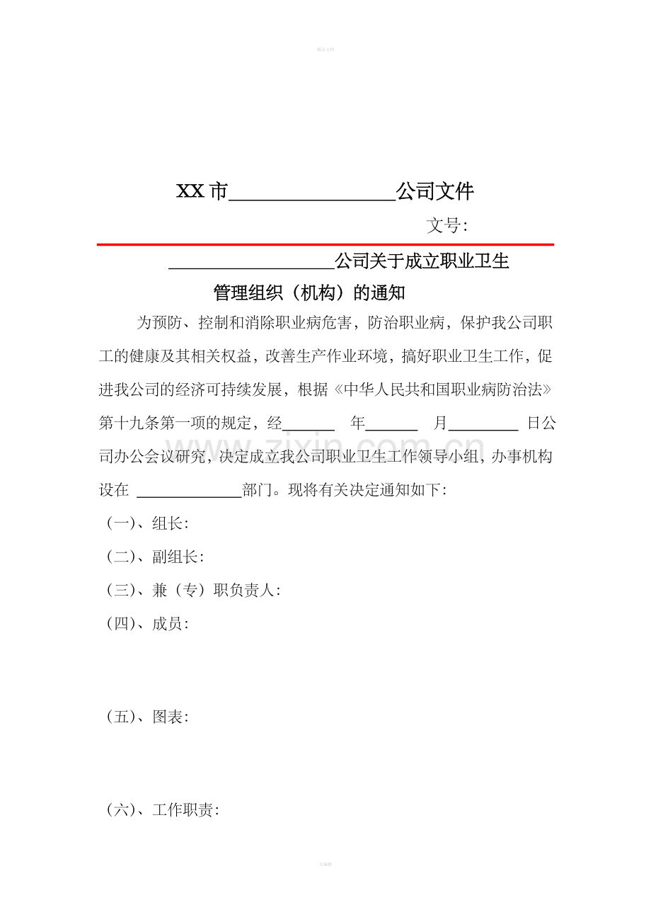 职业卫生管理制度与书面报告样例.doc_第2页