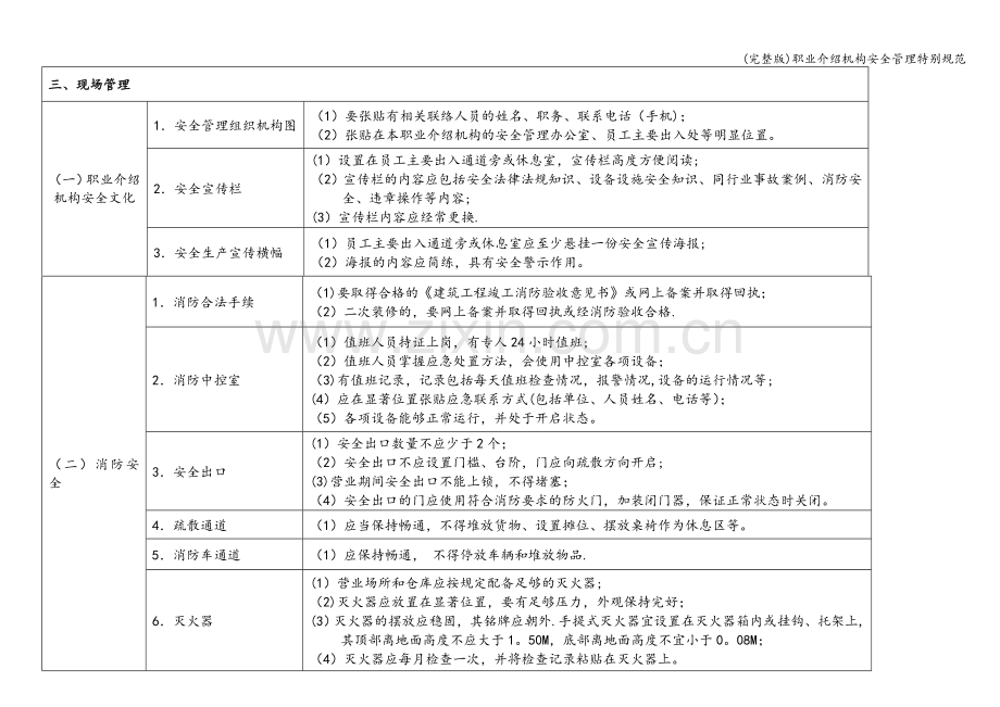 职业介绍机构安全管理特别规范.doc_第2页