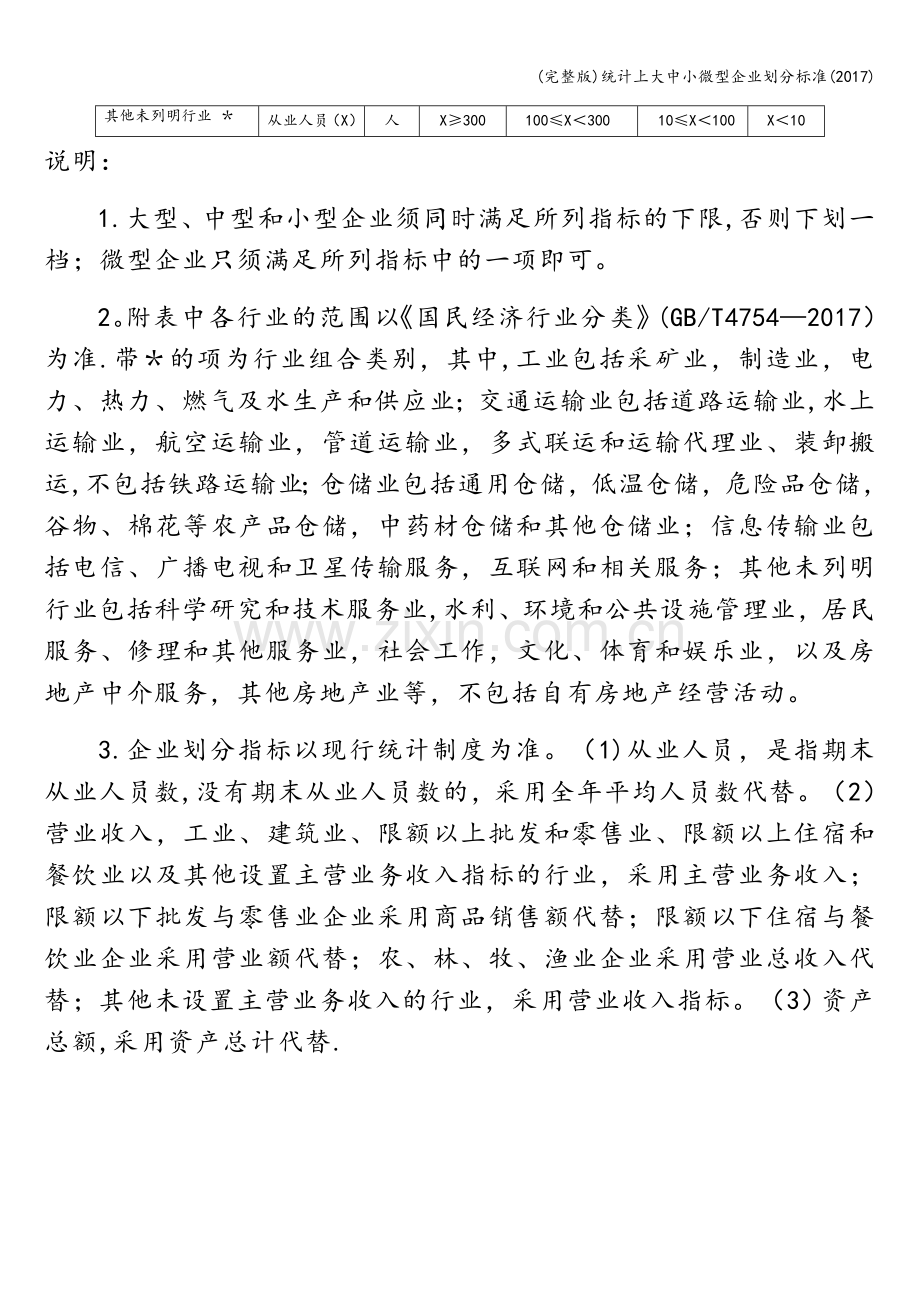 统计上大中小微型企业划分标准(2017).doc_第2页