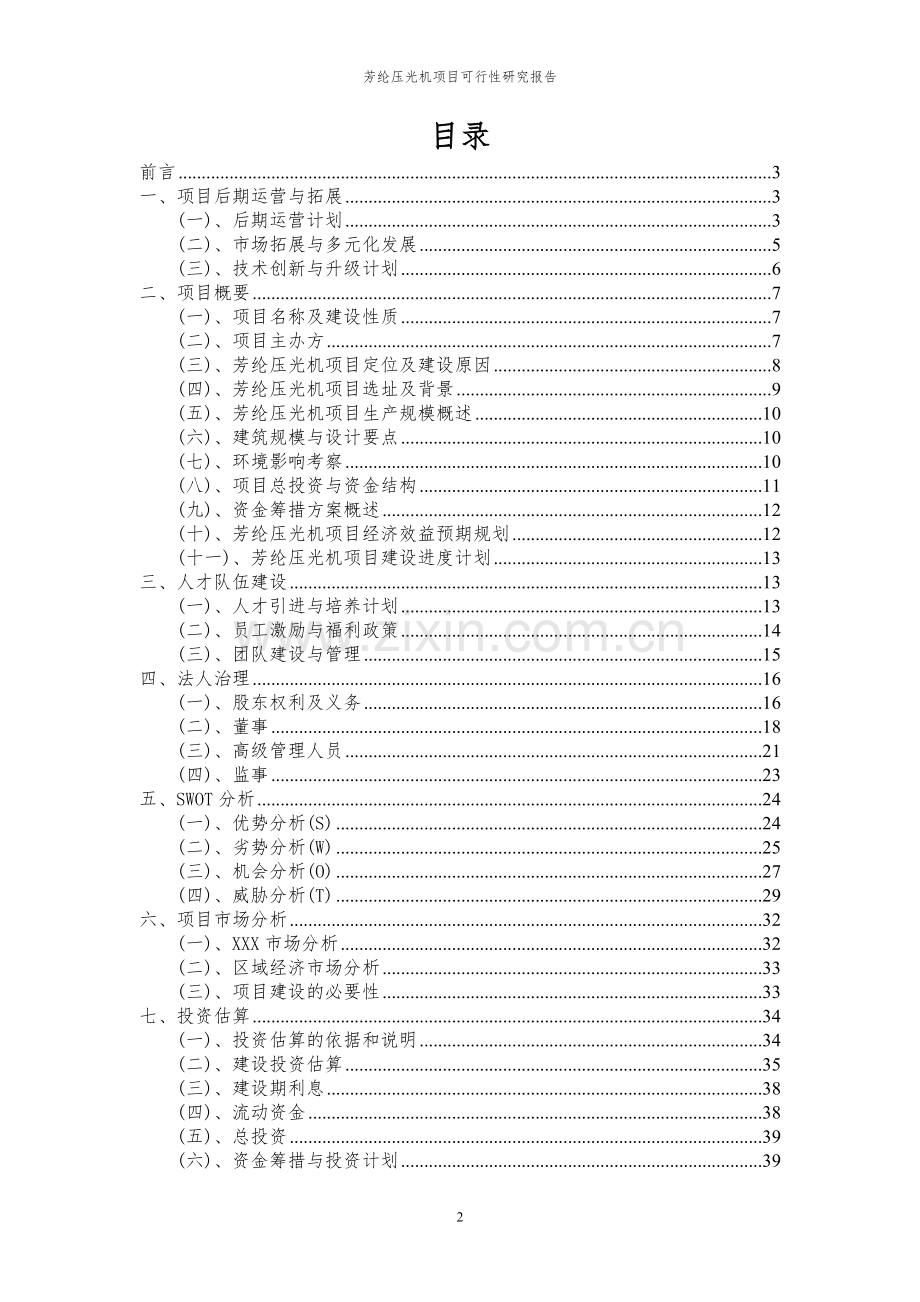 2024年芳纶压光机项目可行性研究报告.docx_第2页