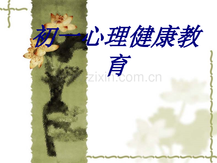 初一心理健康教育PPT培训课件.ppt_第1页