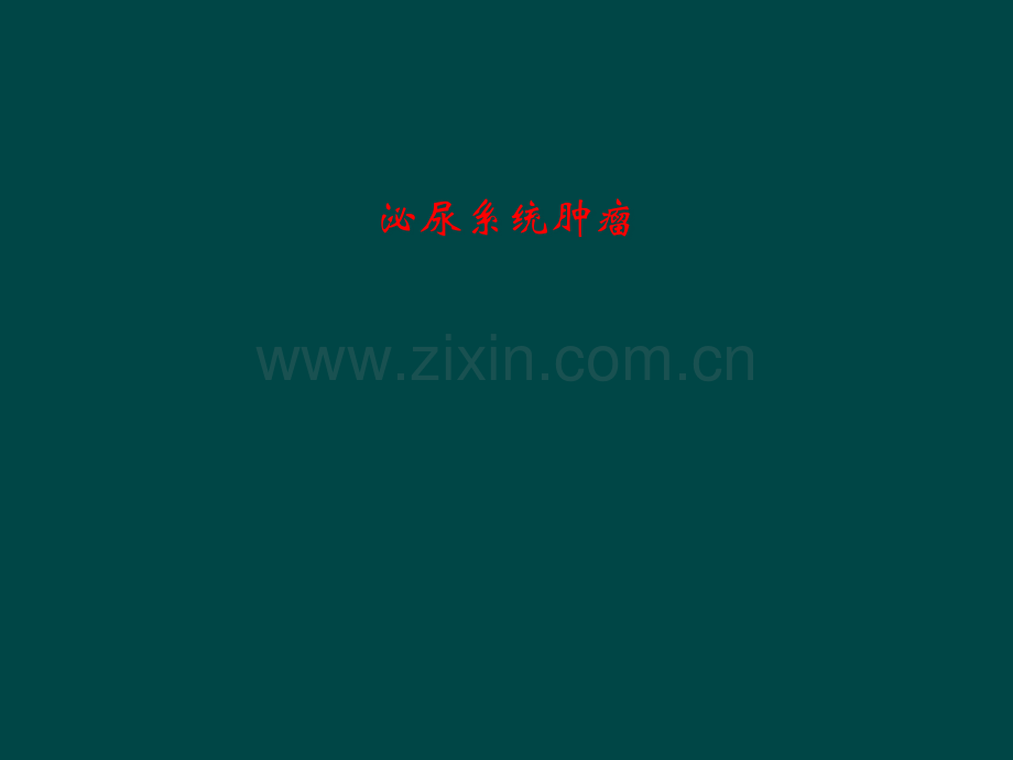 泌尿系统肿瘤.pptx_第1页