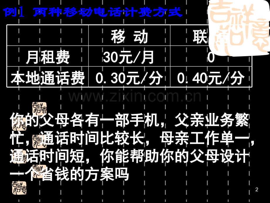 人教版数学初一上册之方案问题.ppt_第2页