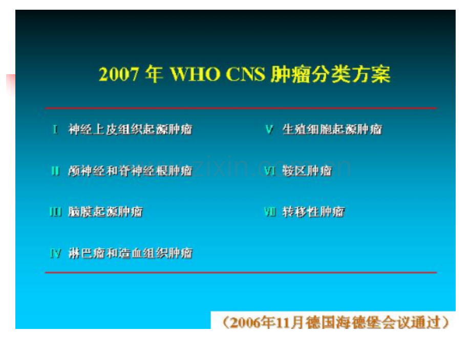 医学中枢神经系统肿瘤的WHO分类和影像学表现PPT培训课件.ppt_第2页