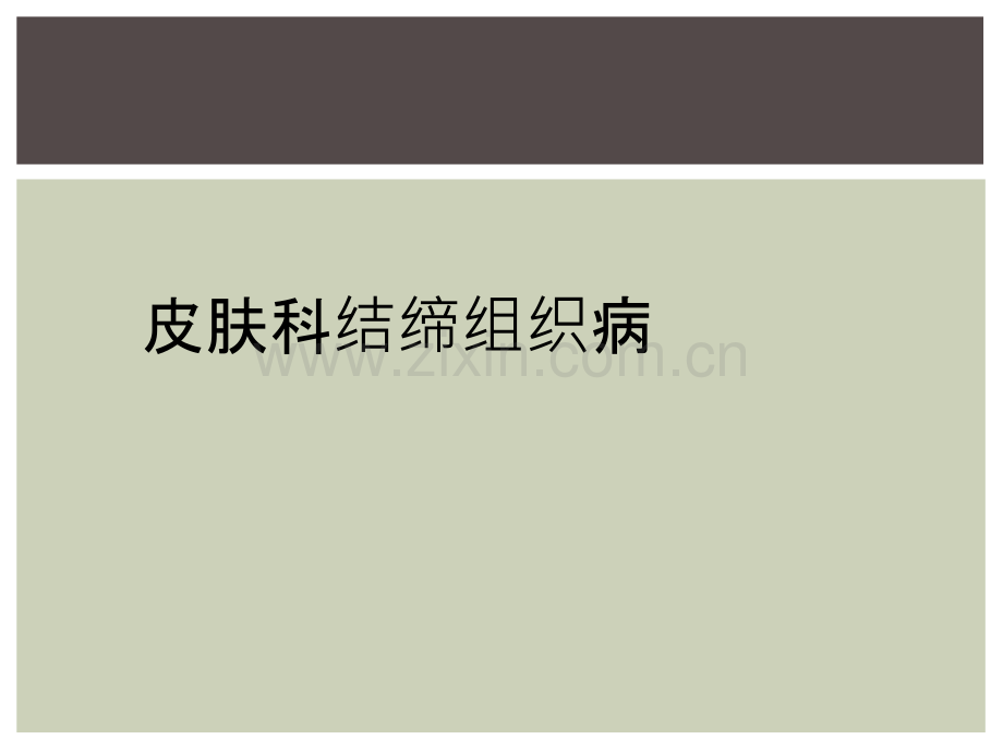 皮肤科结缔组织病.ppt_第1页