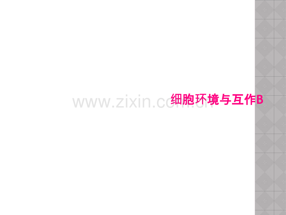 细胞环境与互作B.pptx_第1页
