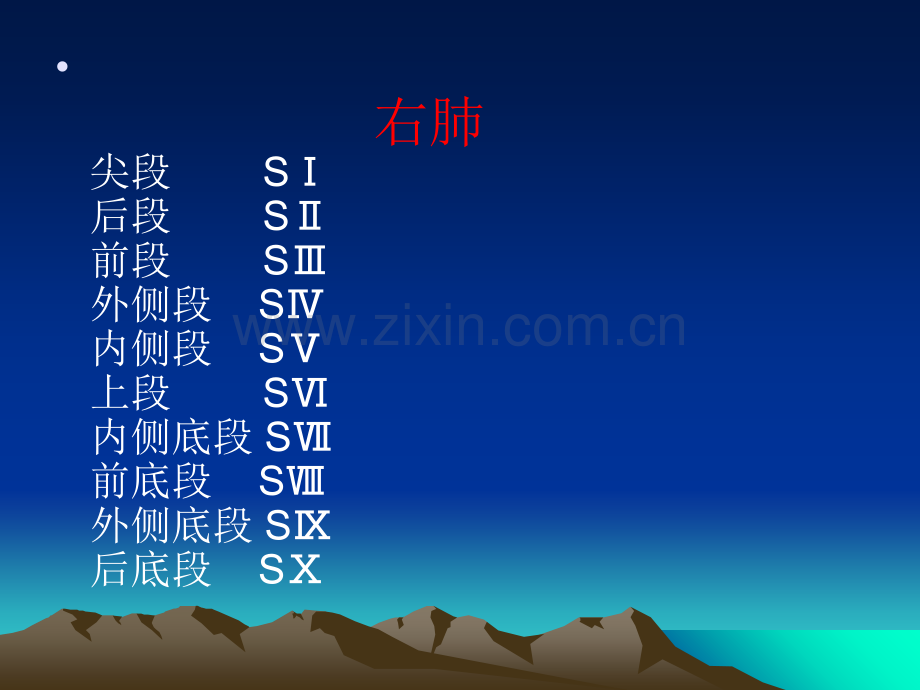 CT正常彩色解剖图谱肺段解剖优质PPT课件.ppt_第2页