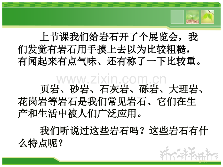 认识几种常见的岩石岩石和矿物.pptx_第2页
