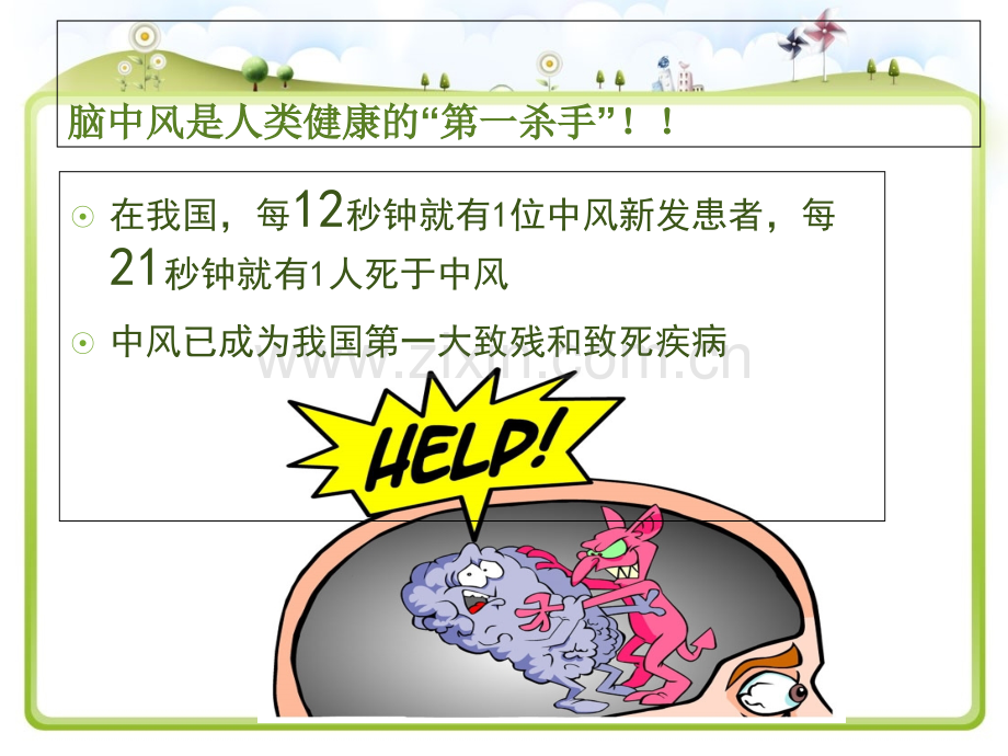 PPT医学课件脑卒中健康宣教讲义.ppt_第1页