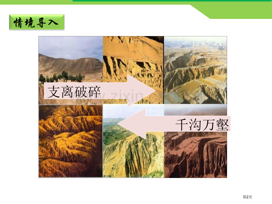 黄土高原地区教学课件省公开课一等奖新名师优质课比赛一等奖课件.pptx_第2页