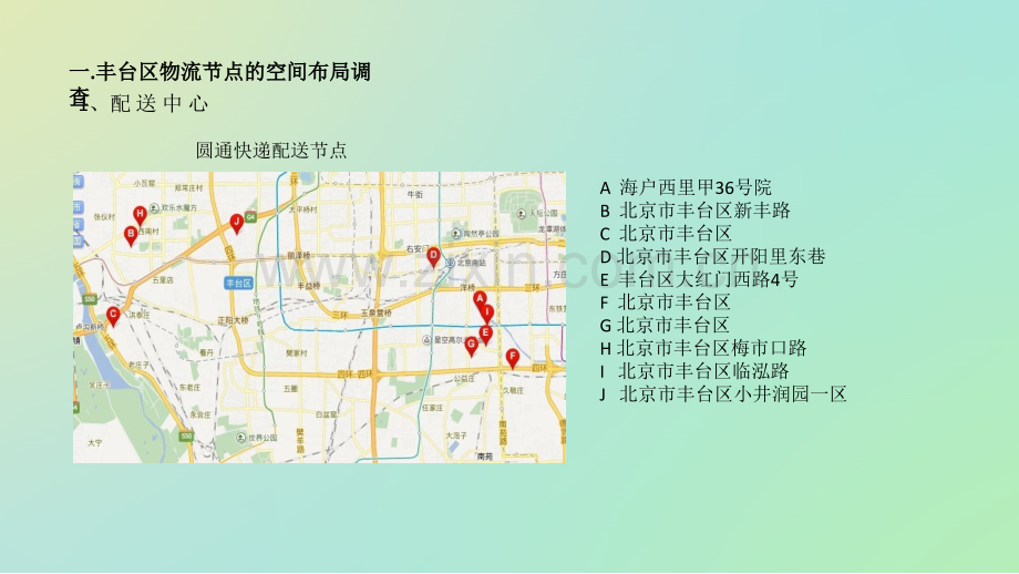 丰台区物流节点分布和能力调查教育课件.ppt_第2页