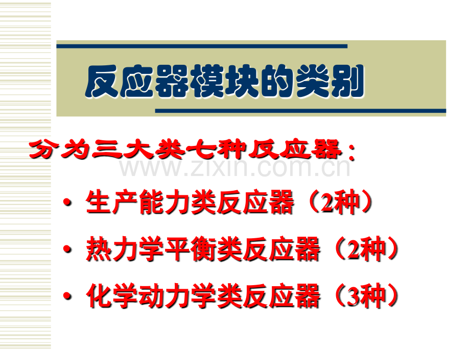 AspenPlu反应器模拟介绍PPT专业课件.ppt_第1页