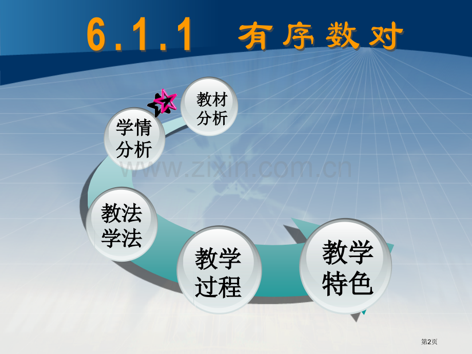有序数对说课稿省公共课一等奖全国赛课获奖课件.pptx_第2页