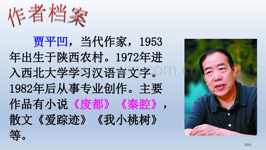 棵小桃树教学省公共课一等奖全国赛课获奖课件.pptx_第2页
