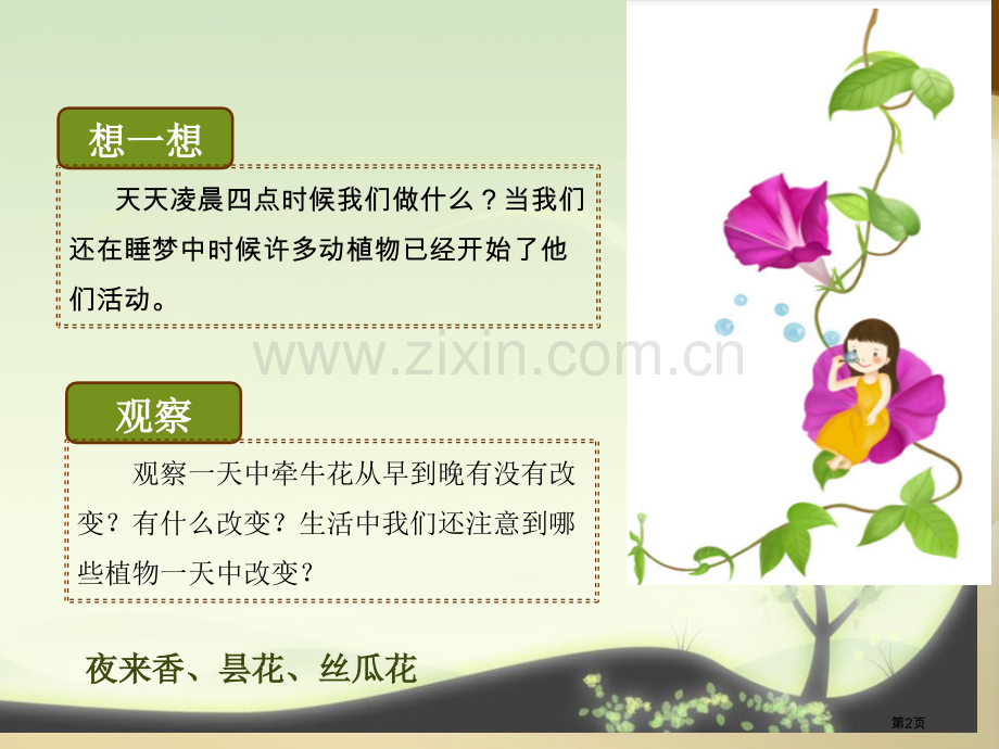 一天中的动植物地球上的一天省公开课一等奖新名师优质课比赛一等奖课件.pptx_第2页