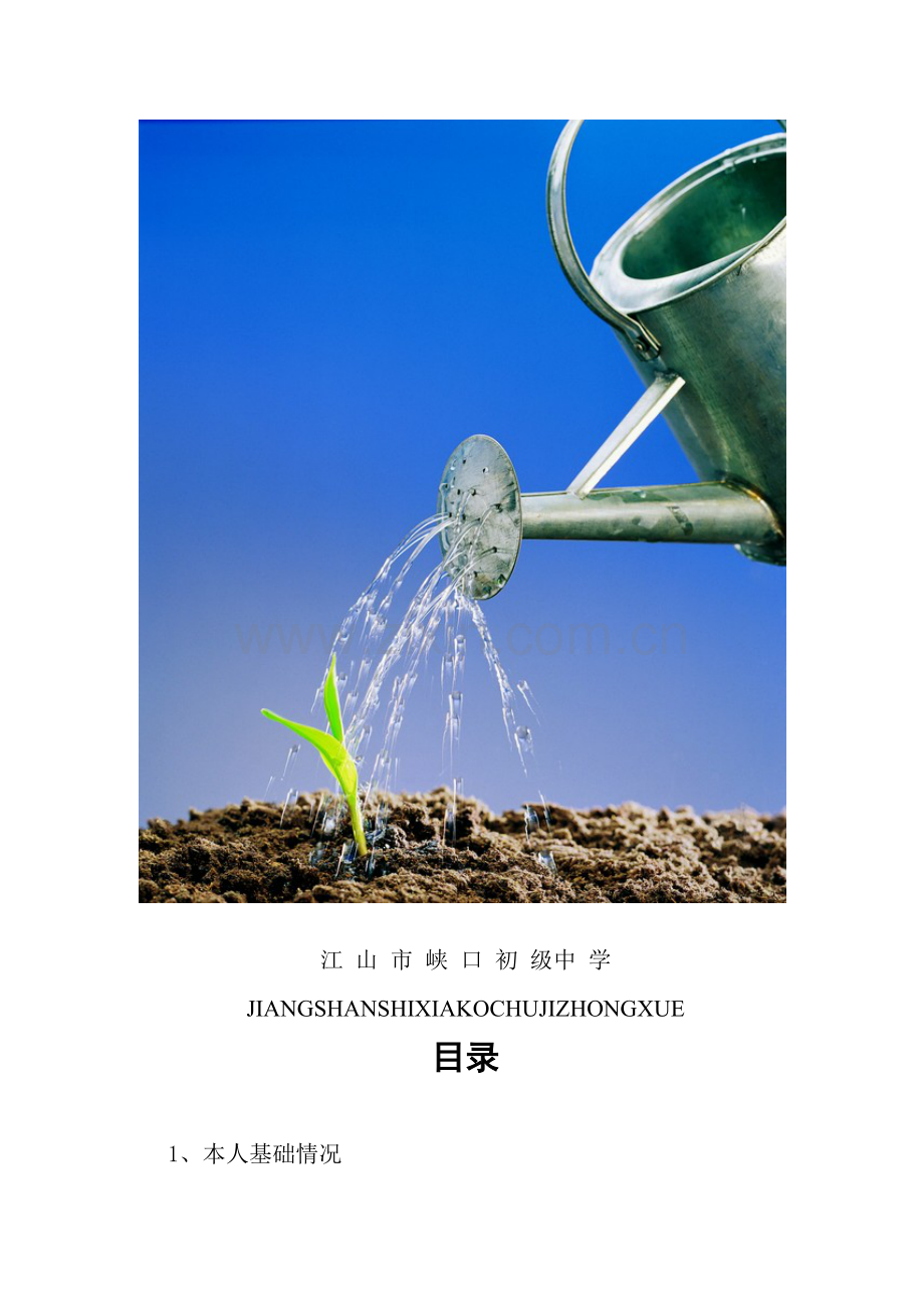 青年教师自我发展管理综合手册模板.doc_第2页