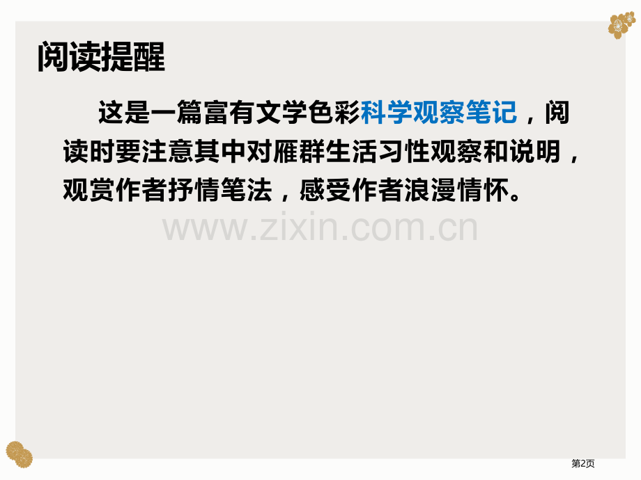 大雁归来省公开课一等奖新名师优质课比赛一等奖课件.pptx_第2页