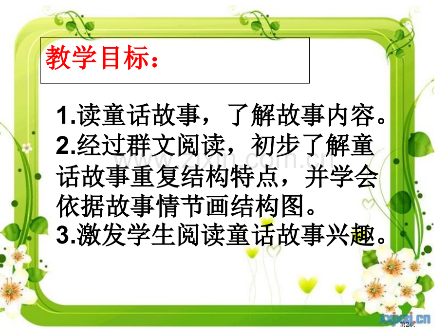 群文阅读说课稿反复结构的童话故事省公共课一等奖全国赛课获奖课件.pptx_第2页