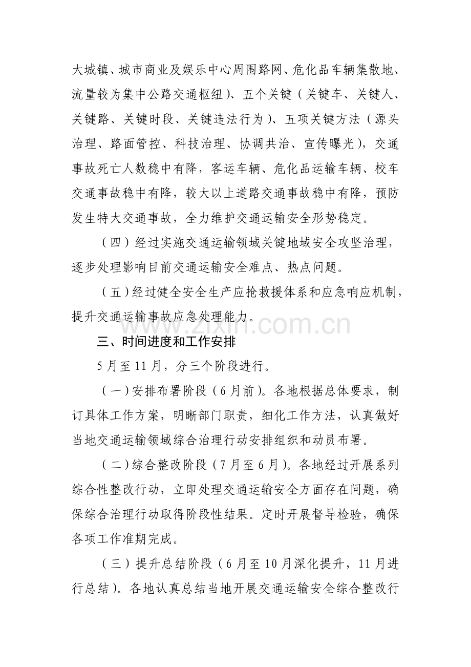 吉林交通运输安全综合治理实施专业方案.doc_第2页