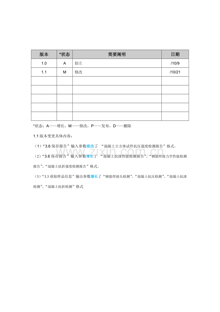 成都市建设关键工程材料检测监管系统接口专项说明书.docx_第2页