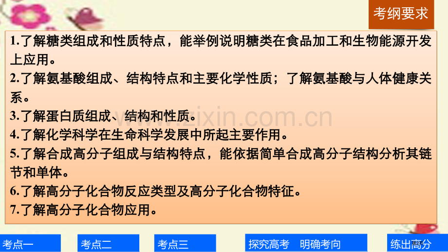 步步高高考化学一轮复习有机化学基础选考生命中的基础有机化学物质省公共课一等奖全国赛课获奖课件.pptx_第2页