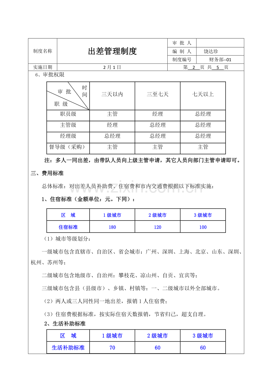 出差管理核心制度和综合流程.docx_第2页