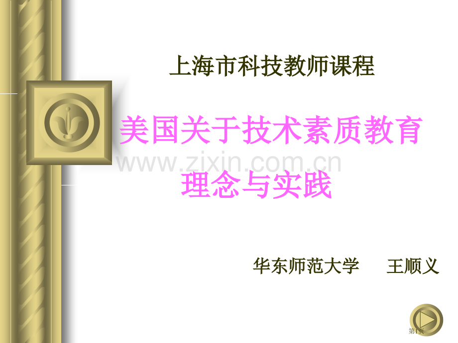 上海市科技教师课程美国关于技术素质教育的理念与实践市公开课一等奖百校联赛特等奖课件.pptx_第1页