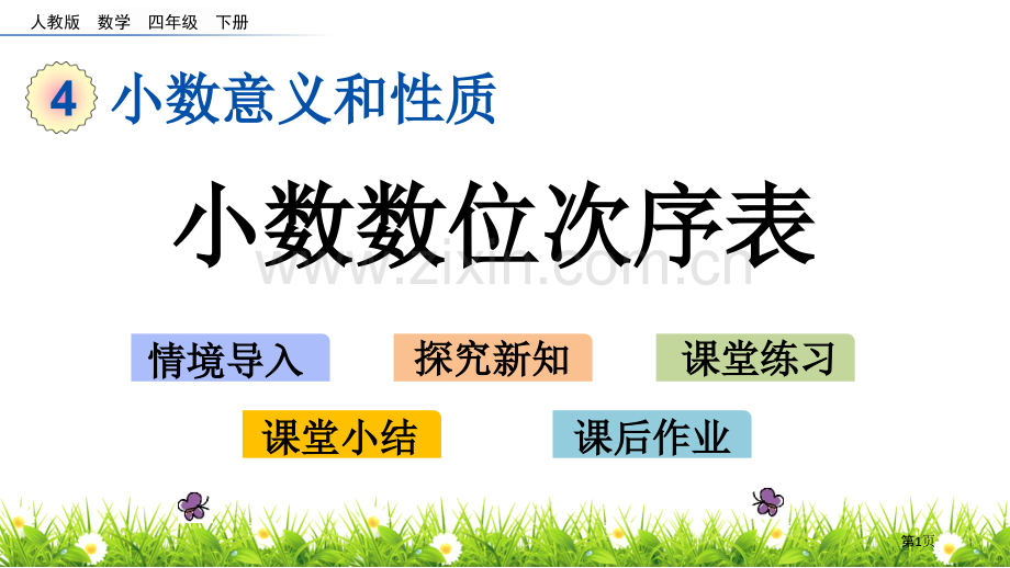 小数数位顺序表省公共课一等奖全国赛课获奖课件.pptx_第1页
