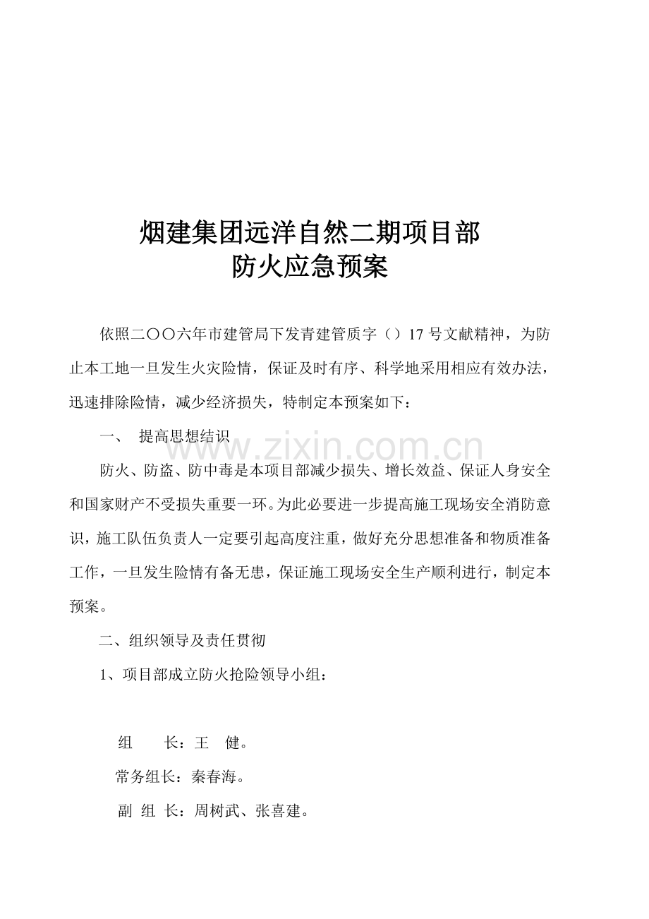 应急专项预案汇编范本.doc_第2页