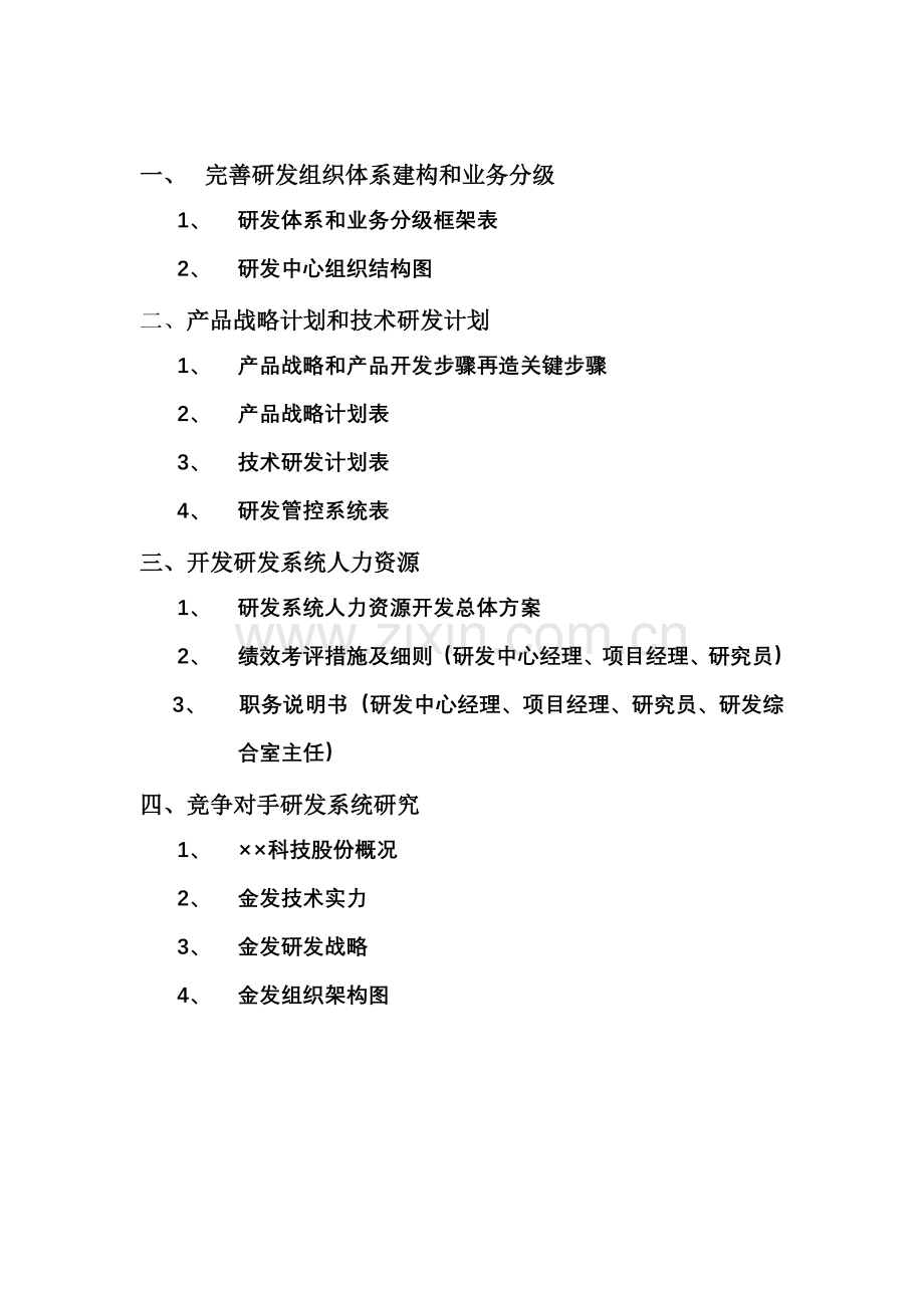 集团研发部研究方案建议书模板.doc_第2页