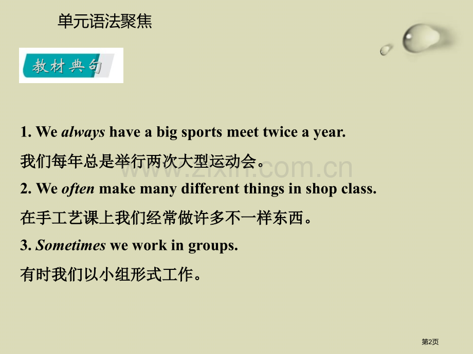 单元语法聚焦三3省公开课一等奖新名师优质课比赛一等奖课件.pptx_第2页